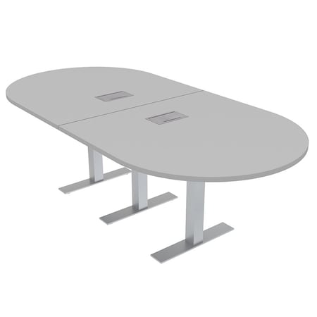 Skutchi Designs 45 in W, 96 in L, 29 in H, Engineered Wood Top, Grey HAR-RAC-46X92-T-ELEC-XD01